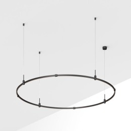 Трек ART-APRIORI-ROUND-HANG-R1800 BK IP20 метал. Arlight 048492