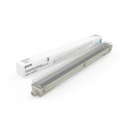 Светильник INDUSTRY G13 IP65 660х60х55мм ДСП линейный для LED ламп 1х600мм GAUSS 909410160