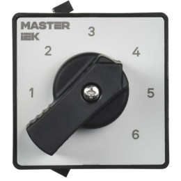 Переключатель кулачковый 10А (сх. 85) стандартная рукоятка IEK MI-CS10-010-085