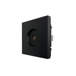 Розетка ТВ проходная СП ZIMA IP20 черн. бархат LEZARD 704-4288-129