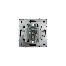 Розетка ТВ проходная СП ZIMA IP20 черн. бархат LEZARD 704-4288-129