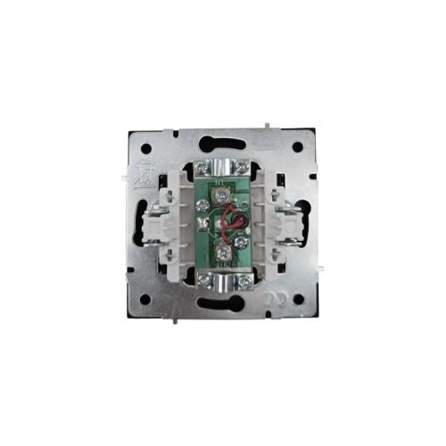 Розетка ТВ проходная СП ZIMA IP20 черн. бархат LEZARD 704-4288-129
