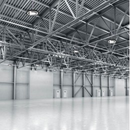 Светильник светодиодный Ufo 100Вт 5000К IP65 12000лм d230х88мм 175-265В ДСП промышленный подвесной с