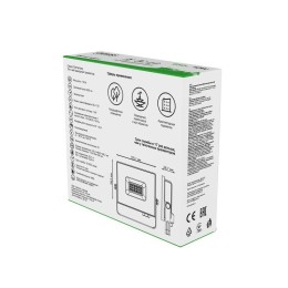 Прожектор светодиодный Elementary 10Вт IP65 650лм 175-265В ДО черн. GAUSS 613100610