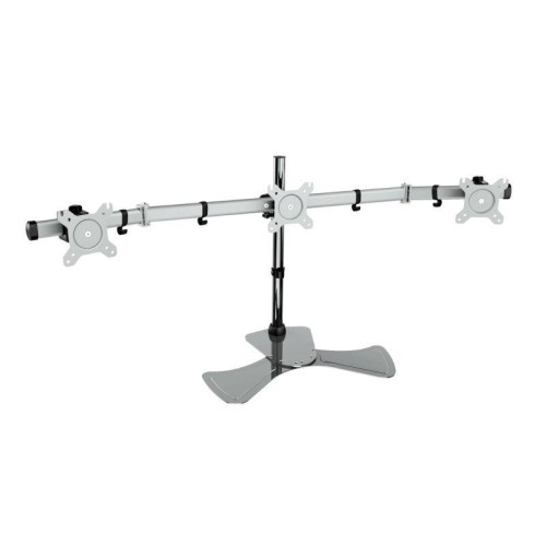 Кронштейн для мониторов CS-VM-MP330S-AL 15-24дюйм макс.8кг настольный наклон серебр. CACTUS 441663