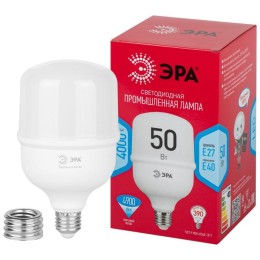 Лампа светодиодная высокомощная RED LINE LED POWER T100-50W-4000-E27/E40 R 50Вт Т100 колокол 4000К н