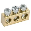 Шина нулевая 6х9 3 отверст. TEKFOR IEK TF-KP00D-SN-03