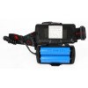 Фонарь аккумуляторный налобный E1335 2LED 4Вт фокус 4 режима аккум. 3.7В метал. черн. (бокс) Ultrafl