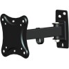 Кронштейн для телевизора R1 118151 10-27дюйм макс.15кг настенный поворотно-выдвижной и наклонный чер