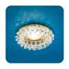 Светильник Venecia 51 04 70 декор. из огран. стекла MR 16 основание зол.; стекло прозр. ИТАЛМАК IT82
