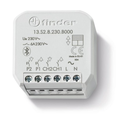 Привод рольставней электрон. 2NO 6А 230В AC монтаж в коробке BLE Yesly FINDER 13S28230B000