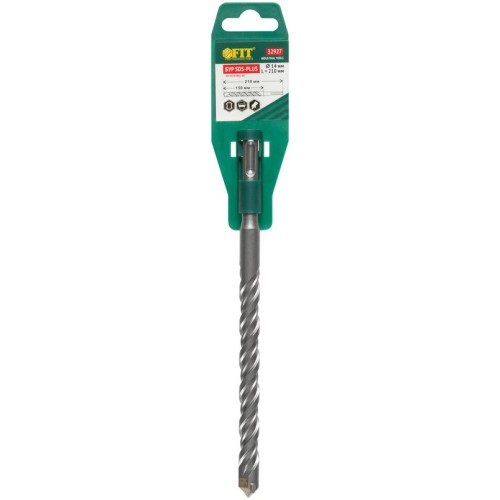 Бур по бетону SDS PLUS с двойн. резьбой 14х210мм FIT 32927