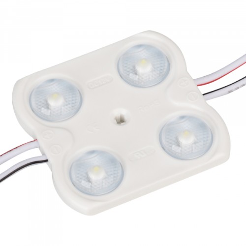 Arlight Модуль герметичный CRAFT-2835-4-12V Warm 170deg (45x43mm, 1.6W, IP67) (Закрытый)