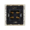 Аудиорозетка 4-м FORTE&PIANO FP439 ваниль IEK FP-S40-K10