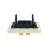 Аудиорозетка 4-м FORTE&PIANO FP439 ваниль IEK FP-S40-K10