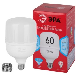 Лампа светодиодная высокомощная RED LINE LED POWER T120-60W-4000-E27/E40 R 60Вт Т120 колокол 4000К н