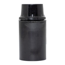 Патрон E14 карболитовый подвесной черн. EKF LHC-E14-s-s