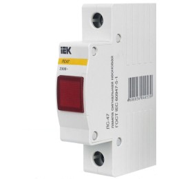 Лампа сигнальная ЛС-47 красн. KARAT IEK MLS10-230-K04