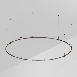 Трек ART-APRIORI-ROUND-HANG-R3000 BK IP20 метал. Arlight 048493