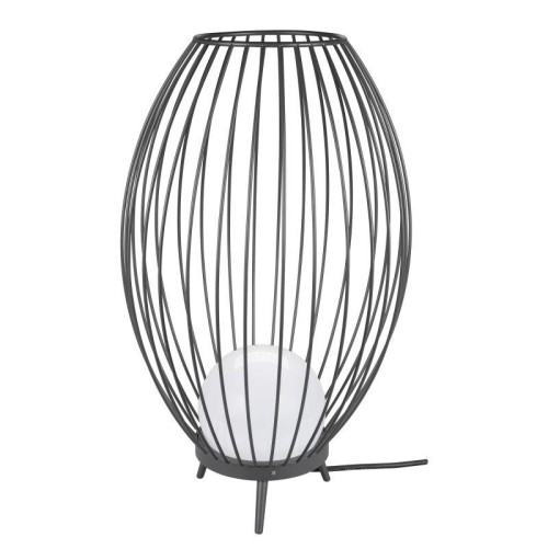 Светильник LGD-PEARL-BOLL-H574-12W Warm3000 GR 164deg 230В 12Вт 3000К IP65 ландшафтный метал. Arligh