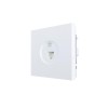 Розетка телефонная евро СП ZIMA IP20 бел. LEZARD 704-0288-137