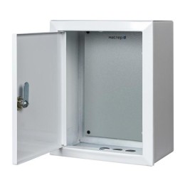 Шкаф монтажный навесной с монтажной панелью 220х270х140мм IP31 МАСТЕР-1 Mastermann 00-00000031