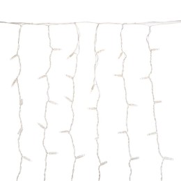 Гирлянда светодиодная "Светодиодный Дождь" 2х0.8м 160LED син. 10Вт 230В IP65 провод прозр. (нужен шн