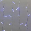 Гирлянда светодиодная "Светодиодный Дождь" 2х0.8м 160LED син. 10Вт 230В IP65 провод прозр. (нужен шн