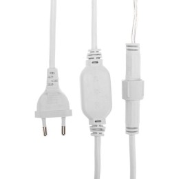 Гирлянда светодиодная "Светодиодный Дождь" 2х0.8м 160LED син. 10Вт 230В IP65 провод прозр. (нужен шн