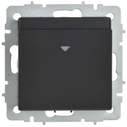 Выключатель карточный BRITE 30А ВС10-1-8-БрЧ механизм черн. IEK BR-V11-0-10-K02