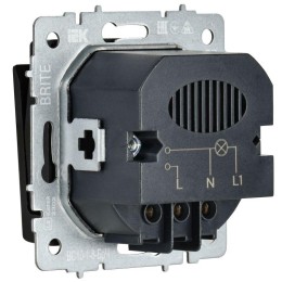 Выключатель карточный BRITE 30А ВС10-1-8-БрЧ механизм черн. IEK BR-V11-0-10-K02