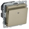 Выключатель карточный BRITE 30А ВС10-1-8-БрШ механизм шампань IEK BR-V11-0-10-K37