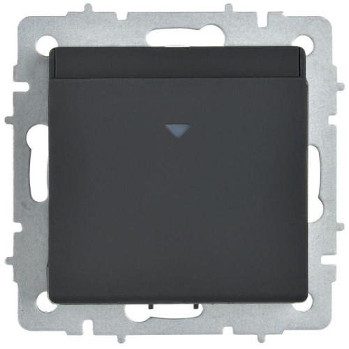 Выключатель карточный BRITE 30А ВС10-1-8-БрГ механизм графит IEK BR-V11-0-10-K53