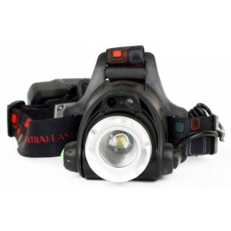 Фонарь аккумуляторный налобный E1336 1LED 4Вт фокус 4 режима аккум. 3.7В сенсорный черн. (бокс) Ultr