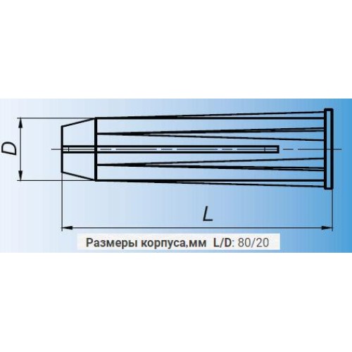 Дюбель 80-12-20 (200 в упак) Михнево 019045