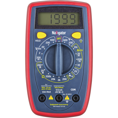 Мультиметр 93 581 NMT-Mm05-UT33D (UT33D+) Navigator 93581