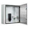 Термошкаф -55град. до +50град.C 600x600x210мм IP66 МАСТЕР 4УТ-Г с обогревом и гигростатом Mastermann