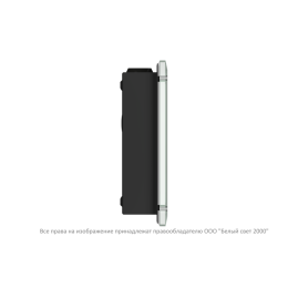 Оповещатель пожарный световой BS-KRON-10-F1-24 Black Белый свет a32226