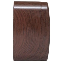 Розетка телефонная 1-м ОП Минск Phone темн. дерево EKF EGT01-034-40