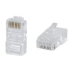Коннектор RJ45 8P8C-C6 под витую пару кат.6 универс. (для ож и мж кабеля) для проводников s=1.05мм п