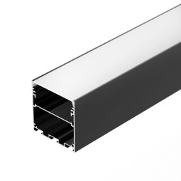 Профиль LINE-S-5050-2500 BLACK алюм. L2500 Arlight 041840