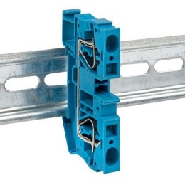 Колодка клеммная ST-6 57А пружинная син. EKF plc-jxb-st-6-blue