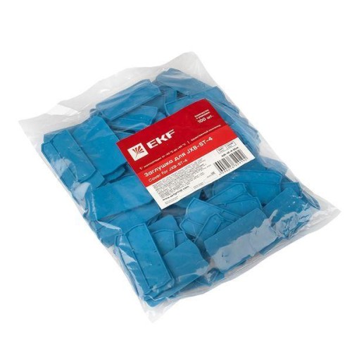Заглушка для ST-4 син. EKF sak-st-4-blue