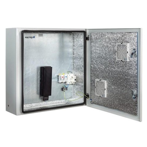 Термошкаф -55град. до +50град.C 600x600x300мм IP66 МАСТЕР-4 УТПВ-П (Версия плюс) с обогревом и пасси