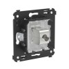 Розетка компьютерная 1-м СП Avanti "Белое облако" RJ45 кат.5E без шторок экранир. механизм DKC 44007