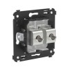 Розетка компьютерная 2-м СП Avanti "Белое облако" RJ45 кат.5E без шторок экранир. механизм DKC 44007
