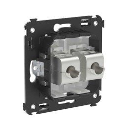 Розетка компьютерная 2-м СП Avanti "Белое облако" RJ45 кат.5E без шторок экранир. механизм DKC 44007