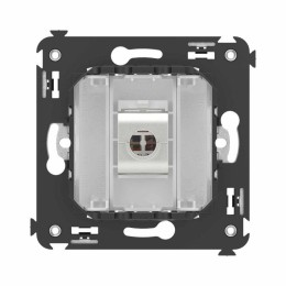 Розетка компьютерная 1-м СП Avanti "Белое облако" RJ45 кат.6A без шторок экранир. механизм DKC 44007