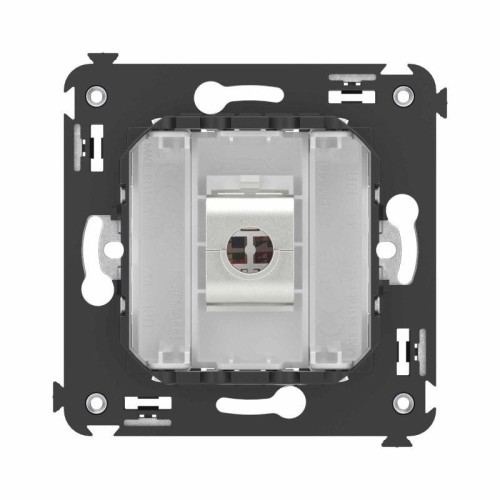 Розетка компьютерная 1-м СП Avanti "Белое облако" RJ45 кат.6A без шторок экранир. механизм DKC 44007