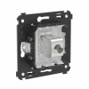 Розетка компьютерная 1-м СП Avanti "Белое облако" RJ45 кат.6 без шторок экранир. механизм DKC 440079